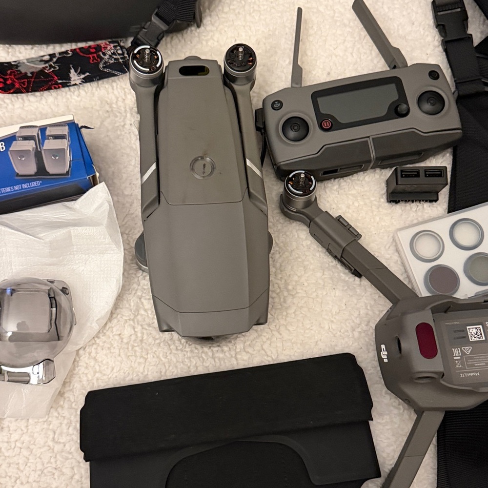 DJI Drone Bundle in Gray with Remote & Accessories(2)Drones - Picture 3 of 7